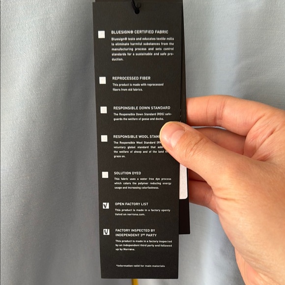 Norrona Yellow and Gray Full-Zip Hoodie - Picture 5 of 6